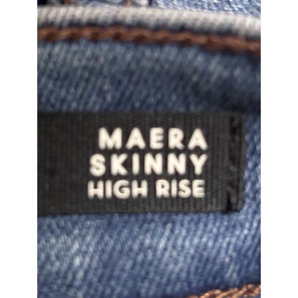 Veronica Beard Women's Maera High Rise Button Fly Skinny Jeans Size 23 EUC - Picture 11 of 11